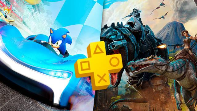 PS Plus con Team Sonic Racing y Ark Survival Evolved gratis