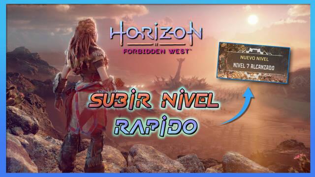 Horizon Forbidden West: Subir de nivel rápido y ganar puntos de habilidad - Horizon Forbidden West