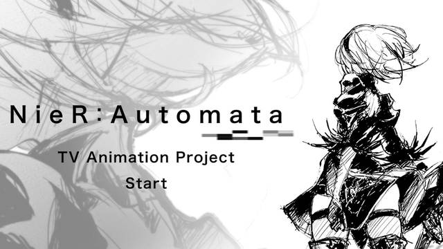 Nier Automata anime tráiler teaser
