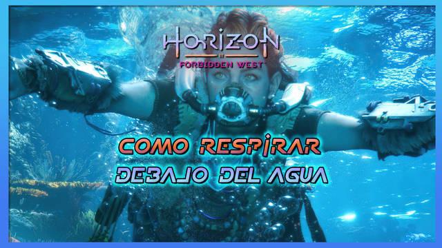 Horizon Forbidden West: Cómo respirar debajo del agua infinito