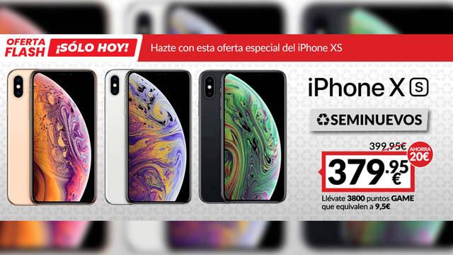 IPHONE XS 64GB oferta GAME solo hoy