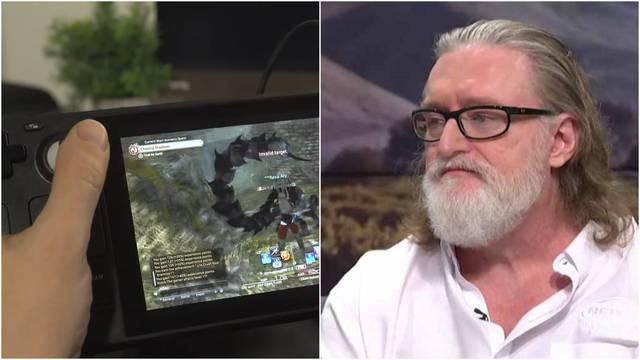 Gabe Newell Steam Deck FF14