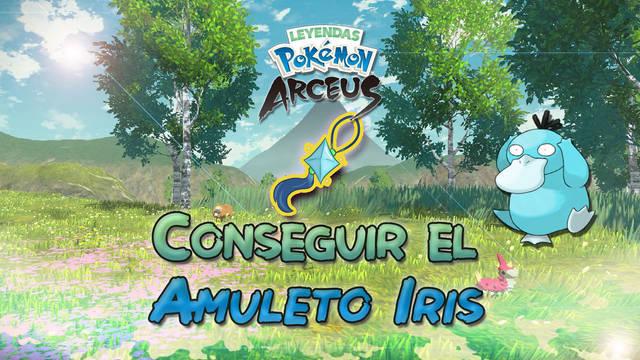 Cómo conseguir el Amuleto Iris en Leyendas Pokémon Arceus para encontrar más shinys