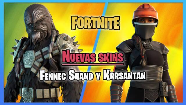 Fortnite: Nuevas skins de Fennec Shand y Krrsantan (Libro de Boba Fett)