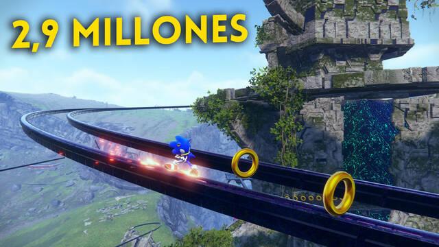 Sonic Frontiers vende 2,9 millones de unidades