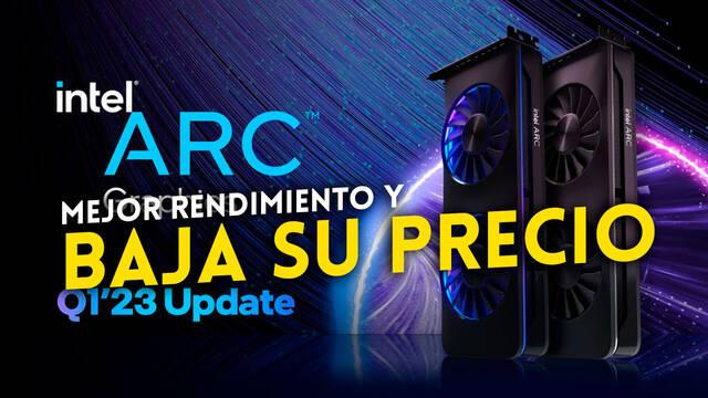 Nuevo precio y mejora de rendimiento de la Intel Arc A750