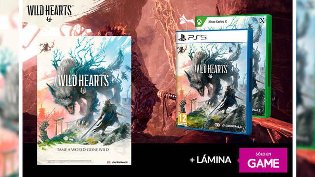 Reserva Wild Hearts en GAME con lámina exclusiva y DLC de regalo