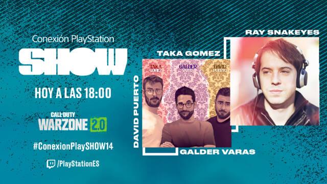 El Conexi�n PlayStation Show de hoy contar� con Ray Snakeyes como protagonista