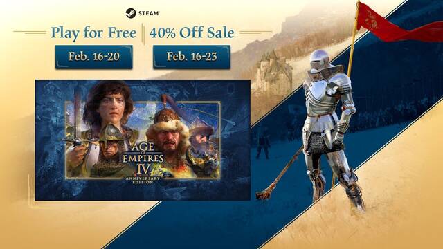 Age of Empires 4 gratis en PC este fin de semana febrero 2023