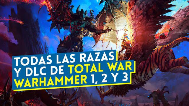Total War Warhammer 3: Todas las razas y DLC para Immortal Empires