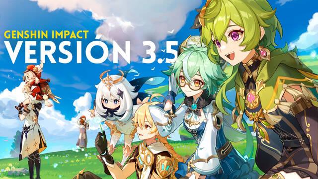 La versi�n 3.5 de Genshin Impact llega el 1 de marzo.