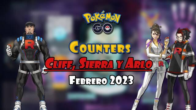 Pokémon GO: Mejores counters para vencer a Cliff, Sierra y Arlo en febrero 2023