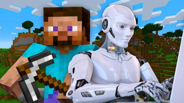 Microsoft ha diseñado una IA para jugar a Minecraft, según fuentes.