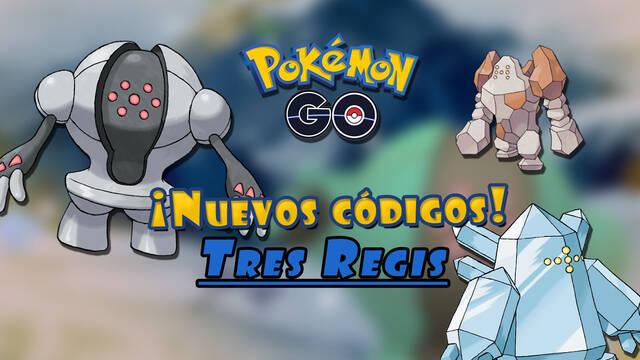 Pokémon GO: Códigos promocionales gratis para obtener a Regirock, Regice y Registeel