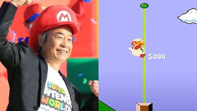 Miyamoto quer�a recrear una de las escenas m�s ic�nicas de Mario en Super Nintendo World
