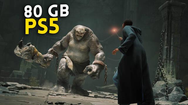 Hogwarts Legacy tendr� un tama�o de 80 GB en PS5