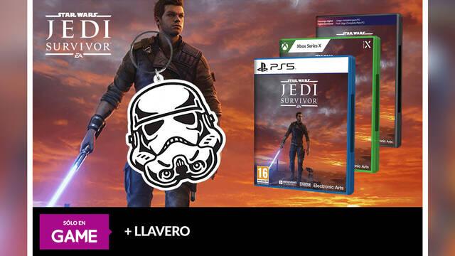 Star Wars Jedi: Survivor reservado en GAME con contenido exclusivo de regalo llavero, dlc y m�s