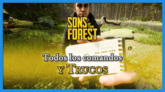 Sons of the Forest: TODOS los Trucos, comandos y códigos de consola - Sons of the Forest
