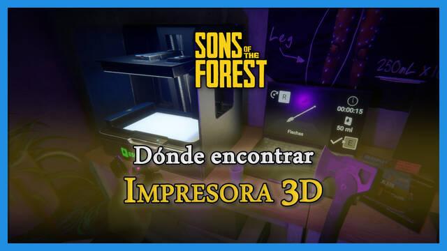 Sons of the Forest: Dónde encontrar las impresoras 3D y para qué sirven - Sons of the Forest