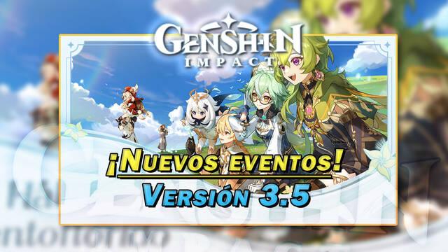 Genshin Impact: Nuevos eventos y gachap�n de la v3.5