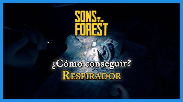 Sons of the Forest: ¿Cómo conseguir el respirador? (Localización) - Sons of the Forest