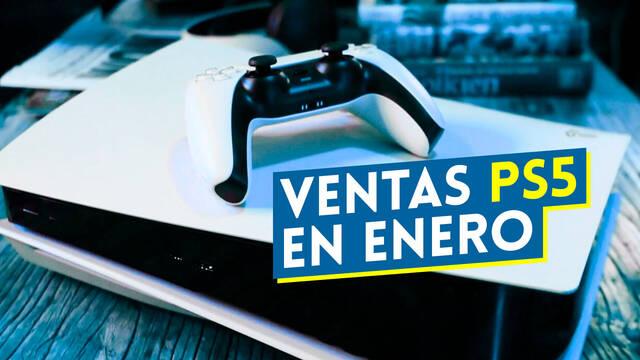 Ventas de PS5 en enero en Reino Unido duplican a las de enero de 2022