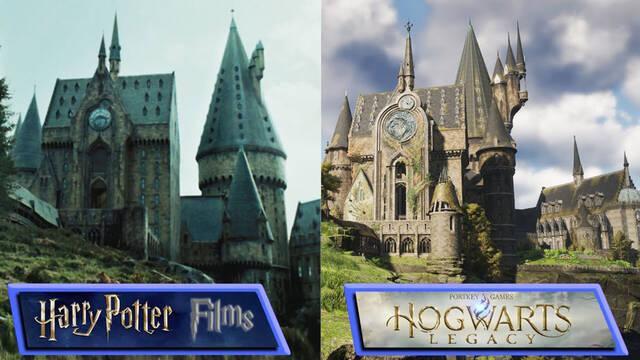 Comparativa entre Hogwarts Legacy y las películas de Harry Potter