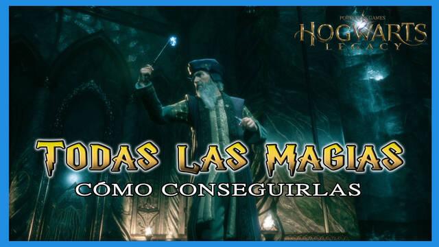Hogwarts Legacy: TODAS las magias y cómo conseguirlas - Hogwarts Legacy