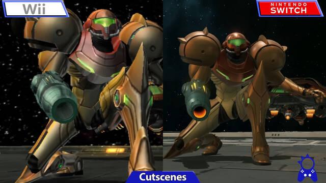 Comparativa entre Metroid Prime Remastered y la versión original