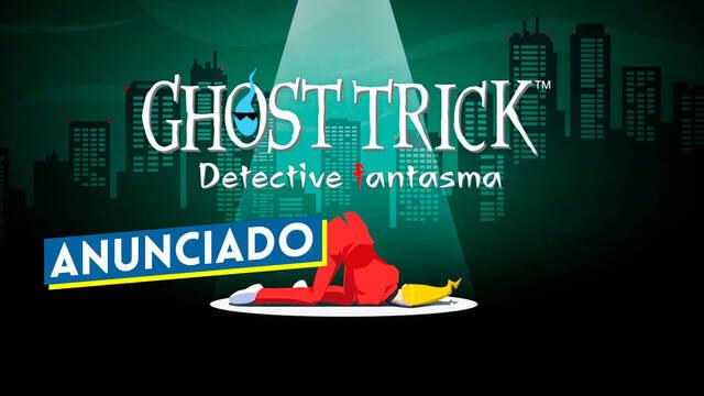 Ghost Trick: Phantom Detective remasterizado anuncio consolas y PC verano de 2023