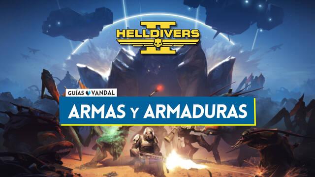 Helldivers 2: C�mo conseguir nuevas armas y armaduras y qu� tipos hay - Helldivers 2
