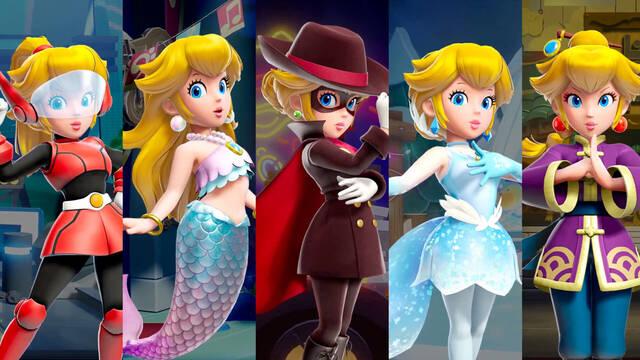 Nintendo desvela cuatro nuevas transformaciones para Princess Peach: Showtime!.