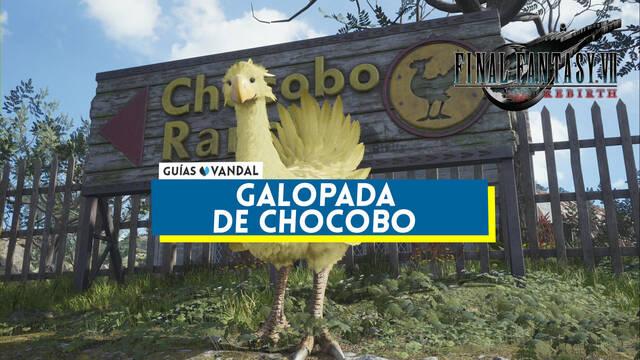 Galopada de Chocobo en Final Fantasy VII Rebirth: c�mo ganar y recompensas - Final Fantasy VII Rebirth