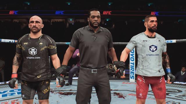 Simulaci�n Topuria VS Volkanovski  en UFC 5