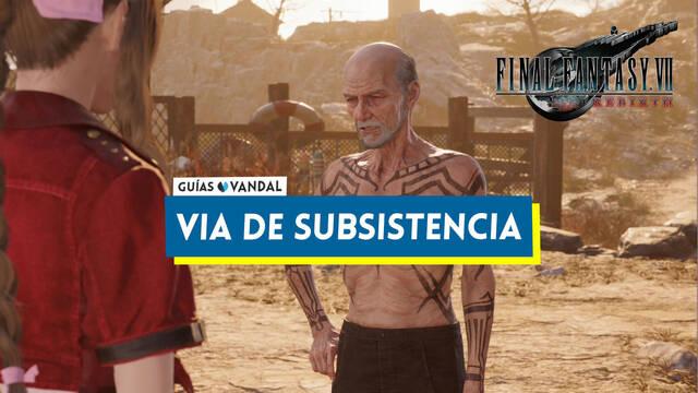 V�a de subsistencia en Final Fantasy VII Rebirth: c�mo completarla y recompensas - Final Fantasy VII Rebirth