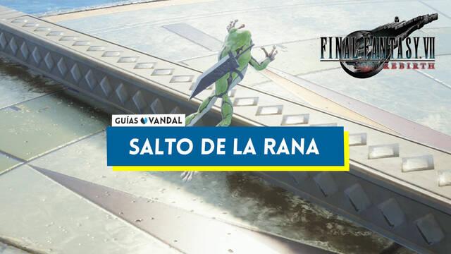 Salto de la rana en Final Fantasy VII Rebirth: c�mo ganar y recompensas  - Final Fantasy VII Rebirth