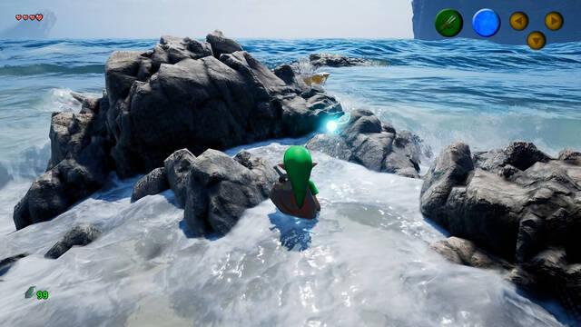 Un v�deo muestra el Templo del Tiempo y agua con f�sicas en Ocarina of Time gracias a Unreal 5 