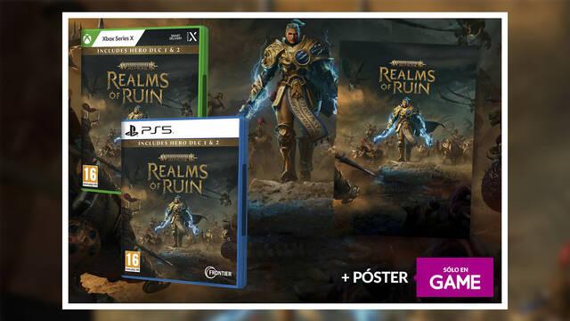 Reserva Warhammer Age of Sigmar: Realms of Ruin en GAME y ll�vate un p�ster exclusivo de regalo
