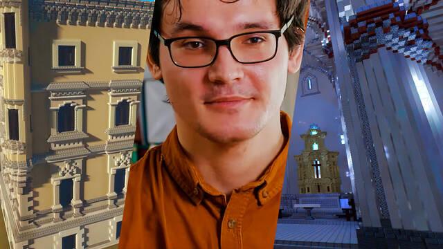 Gabriel Garc�a replica en Minecraft�ate monumentos espa�oles para reivindicar su conservaci�n