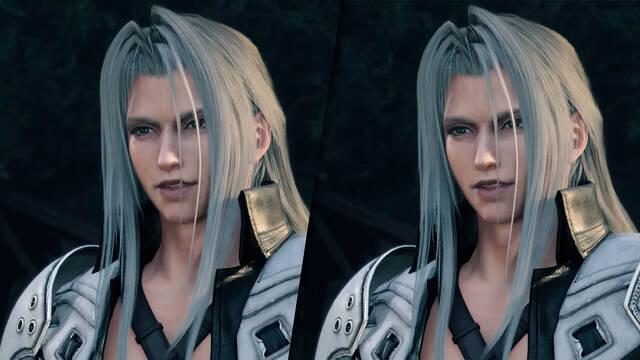 Final Fantasy VII Rebirth comparativa gr�ficos parche demo resoluci�n modo rendimiento