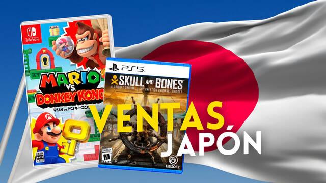 Ventas en Jap�n del 12 al 18 de febrero de 2024.