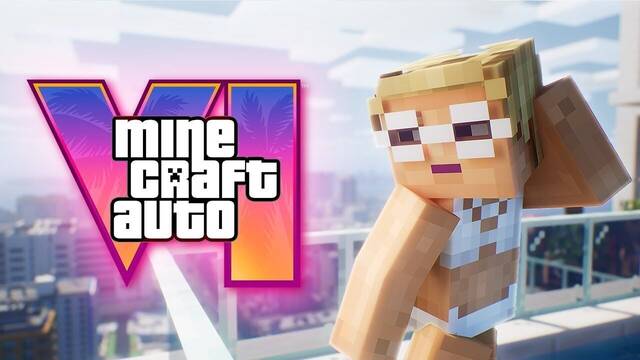 GTA 6 en Minecraft, la prueba de que a�n no lo has visto todo