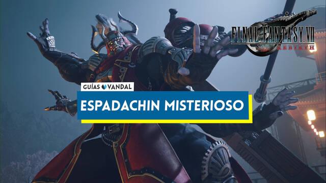 Espadach�n misterioso en Final Fantasy VII Rebirth y c�mo derrotarlo - Final Fantasy VII Rebirth