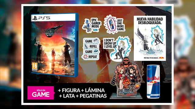 Reserva Final Fantasy VII Rebirth en GAME con regalos exclusivos para PS5