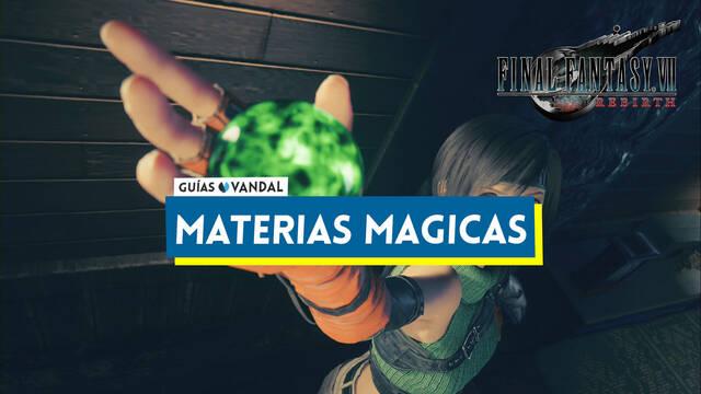 Todas las materias m�gicas en Final Fantasy VII Rebirth y c�mo conseguirlas - Final Fantasy VII Rebirth
