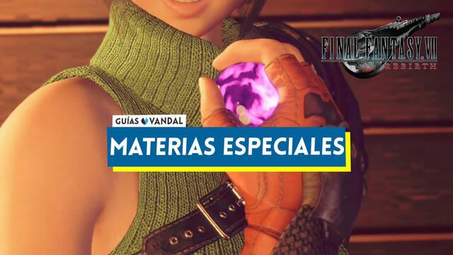 Todas las materias especiales en Final Fantasy VII Rebirth y c�mo conseguirlas - Final Fantasy VII Rebirth