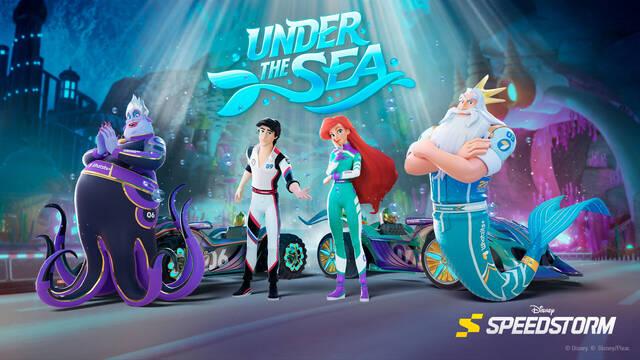 La Sirenita inunda Disney Speedstorm en la temporada  'Under the Sea'