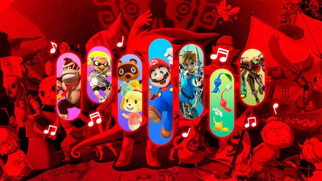 Nintendo Music v�deo con algunas de las �ltimas incorporaciones