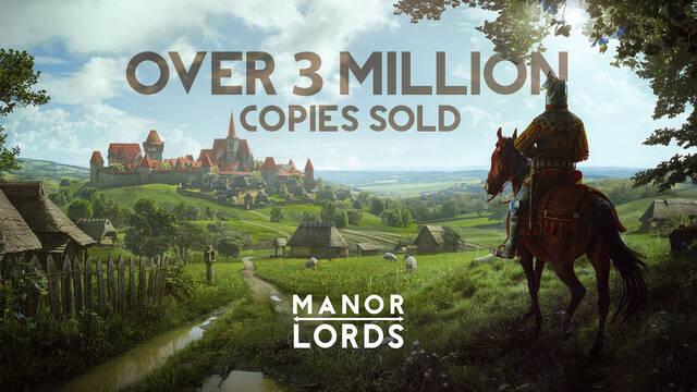 Manor Lords, el juego de crear y gestionar ciudades medievales, ya ha vendido tres millones de copias