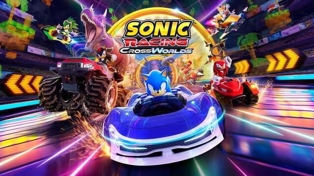 Primer gameplay de Sonic Racing: CrossWorlds, en el que podrás realizar saltos interdimensionales